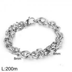 Stainless Steel Special Bracelet - KB181513-Z