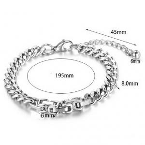 Stainless Steel Special Bracelet - KB181514-Z