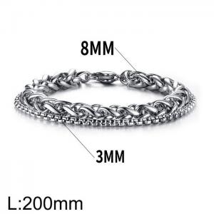 Stainless Steel Special Bracelet - KB181518-Z