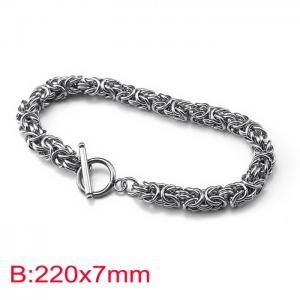 Stainless Steel Special Bracelet - KB181590-Z