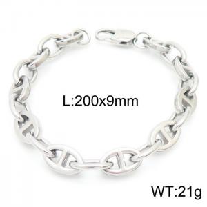 Stainless Steel Bracelet(Men) - KB181675-Z