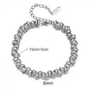 Stainless steel handmade bracelet - KB181676-Z
