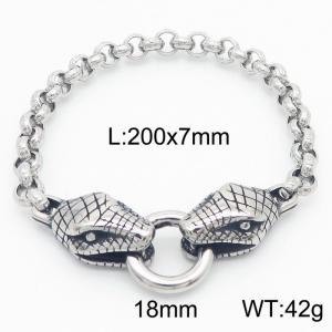 Stainless Steel Bracelet(Men) - KB182631-Z