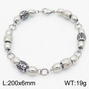 Stainless Steel Bracelet(Men) - KB183133-Z