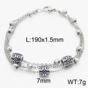 Stainless Steel Bracelet(women) - KB183135-Z