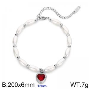 Bead Bracelet - KB183217-SP