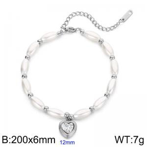Bead Bracelet - KB183221-SP