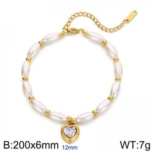 Bead Bracelet - KB183222-SP