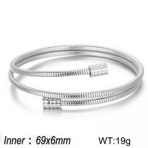 Stainless Steel Bangle - KB183237-HM