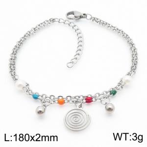 Stainless Steel Bracelet(women) - KB183270-MN