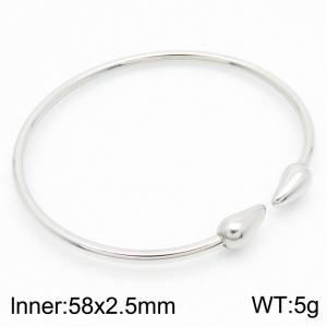 Stainless Steel Bangle - KB183367-KFC