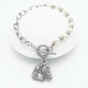 Stainless Steel Bracelet(women) - KB183555-WH