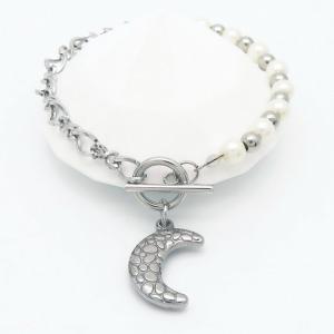 Stainless Steel Bracelet(women) - KB183566-WH