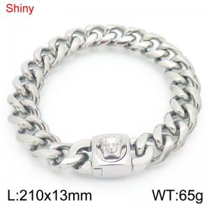Stainless Steel Bracelet(Men) - KB183658-Z