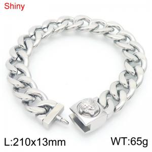 Stainless Steel Bracelet(Men) - KB183668-Z