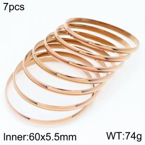 Stainless steel bracelet - KB183749-LO