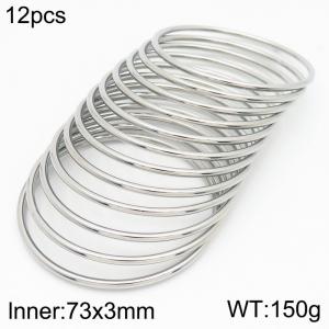 Stainless steel bracelet - KB183934-LO
