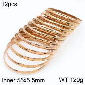 Stainless steel bracelet - KB183944-LO