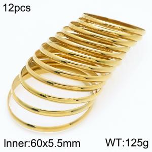 Stainless steel bracelet - KB183949-LO