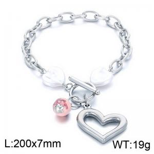 Stainless Steel Bracelet(women) - KB183997-NJ