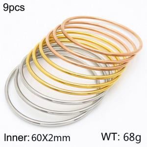 Stainless steel bracelet - KB184060-LO