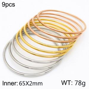 Stainless steel bracelet - KB184062-LO