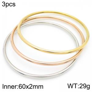 Stainless steel bracelet - KB184152-LO