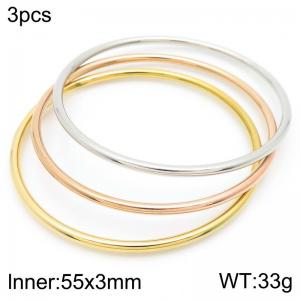 Stainless steel bracelet - KB184155-LO