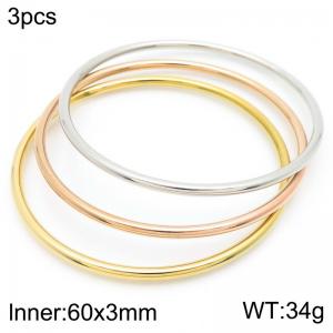 Stainless steel bracelet - KB184156-LO