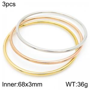 Stainless steel bracelet - KB184158-LO