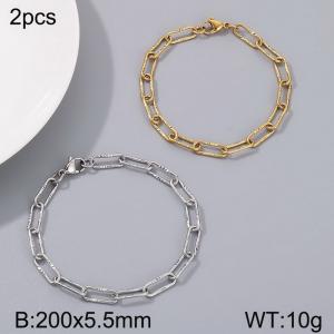 Stainless steel bracelet - KB184356-Z