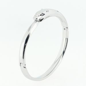 Stainless Steel Bangle - KB184849-SP