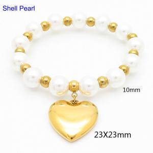 Shell Pearl Bracelets - KB185247-Z
