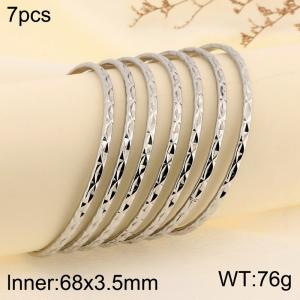 Stainless Steel Bangle - KB185429-LO