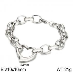 Love Bracelet Women's Ins Fashion Network Red Small crowd Design Simple Temperament Clavicle Chain Short - KB186198-Z