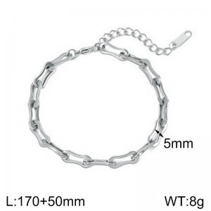 Stainless steel return chain bracelet - KB1862259-Z