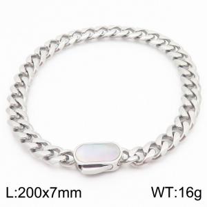 Stainless Steel Bracelet(Men) - KB186241-TSC