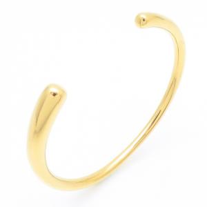 Stainless Steel Gold-plating Bangle - KB187039-SP