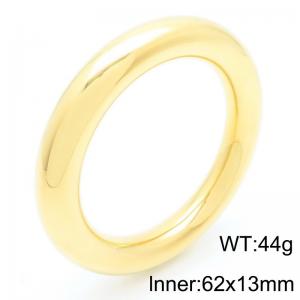 Personalized exaggerated design stainless steel ring bracelet 13mm - KB188664-GC