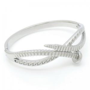 Stainless Steel Bangle - KB188729-SP