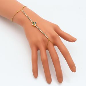 Stainless Steel Stone Bracelet - KB189717-HM