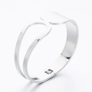 Stainless Steel Bangle - KB189758-SP