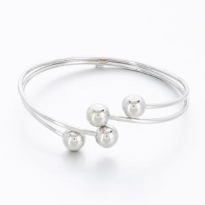 Stainless Steel Bangle - KB189760-SP