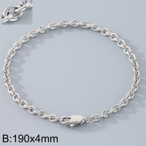 Stainless steel O-chain bracelet - KB190083-Z