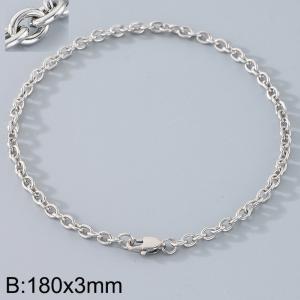Stainless steel O-chain bracelet - KB190085-Z