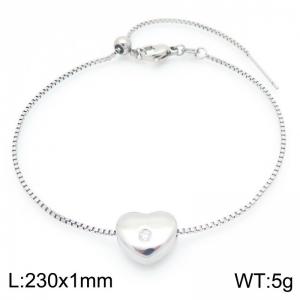 Stainless steel universal chain needle bracelet - KB190594-Z