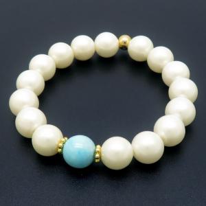 Bead Bracelet - KB191220-WH