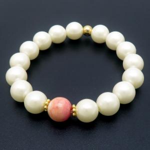 Bead Bracelet - KB191221-WH