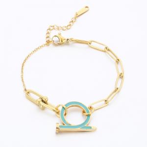 Stainless Steel Gold-plating Bracelet - KB191355-SP