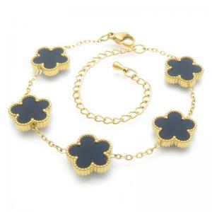 Stainless Steel Gold-plating Bracelet - KB202336-JC